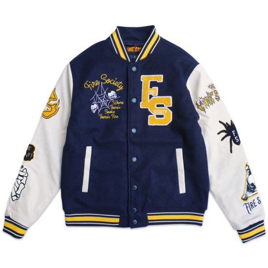 Fire Society Varsity Jacket