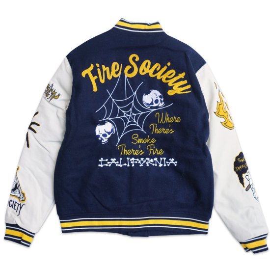 Fire Society Varsity Jacket