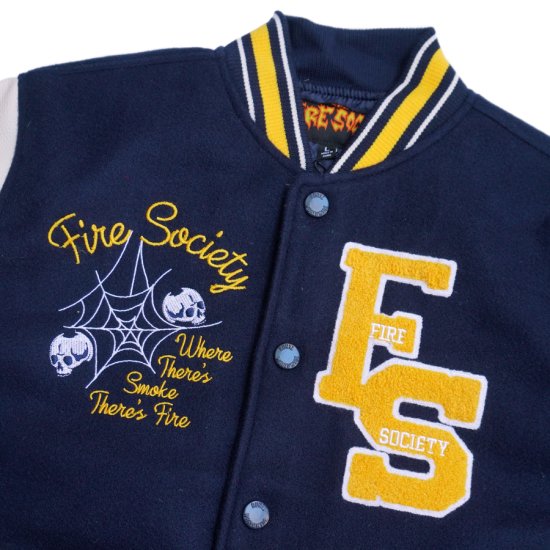 Fire Society Varsity Jacket