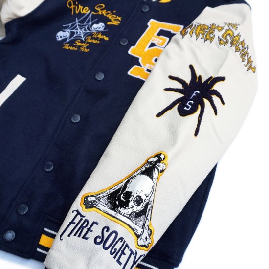 Fire Society Varsity Jacket