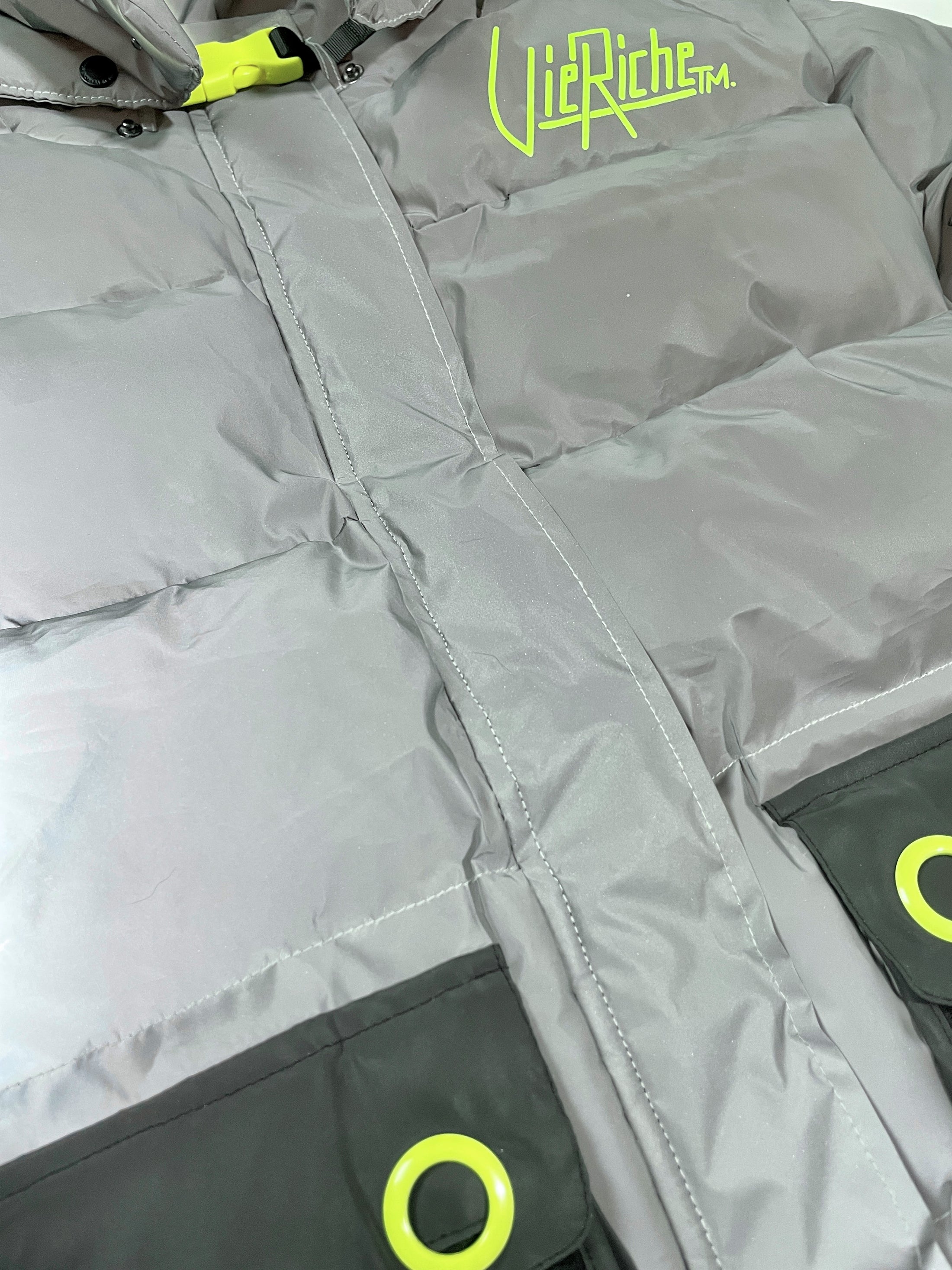 Vie Riche 3M Reflective Bubble Jacket
