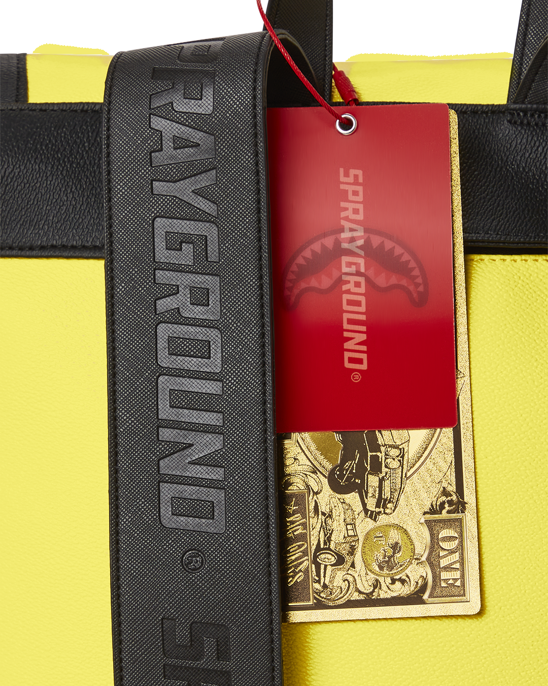 Sprayground Yellow Backpack