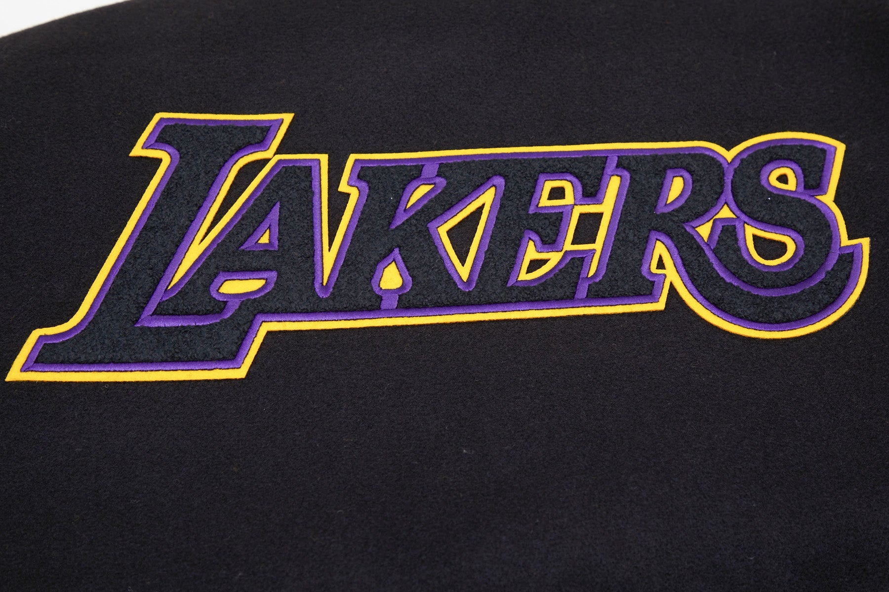 Pro Standard Los Angeles Lakers Classic Wool Varsity Jacket