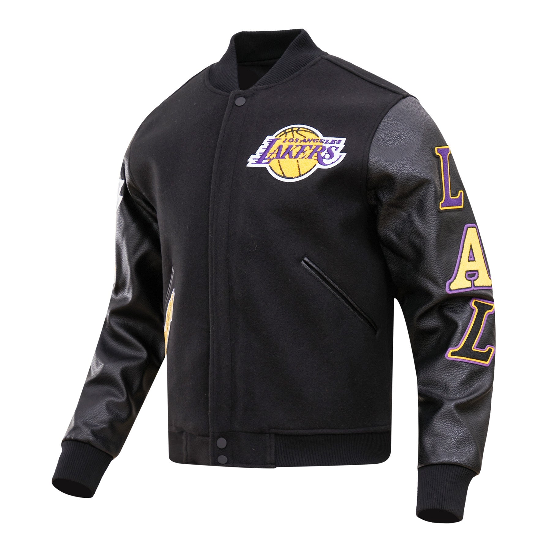 Pro Standard Los Angeles Lakers Classic Wool Varsity Jacket
