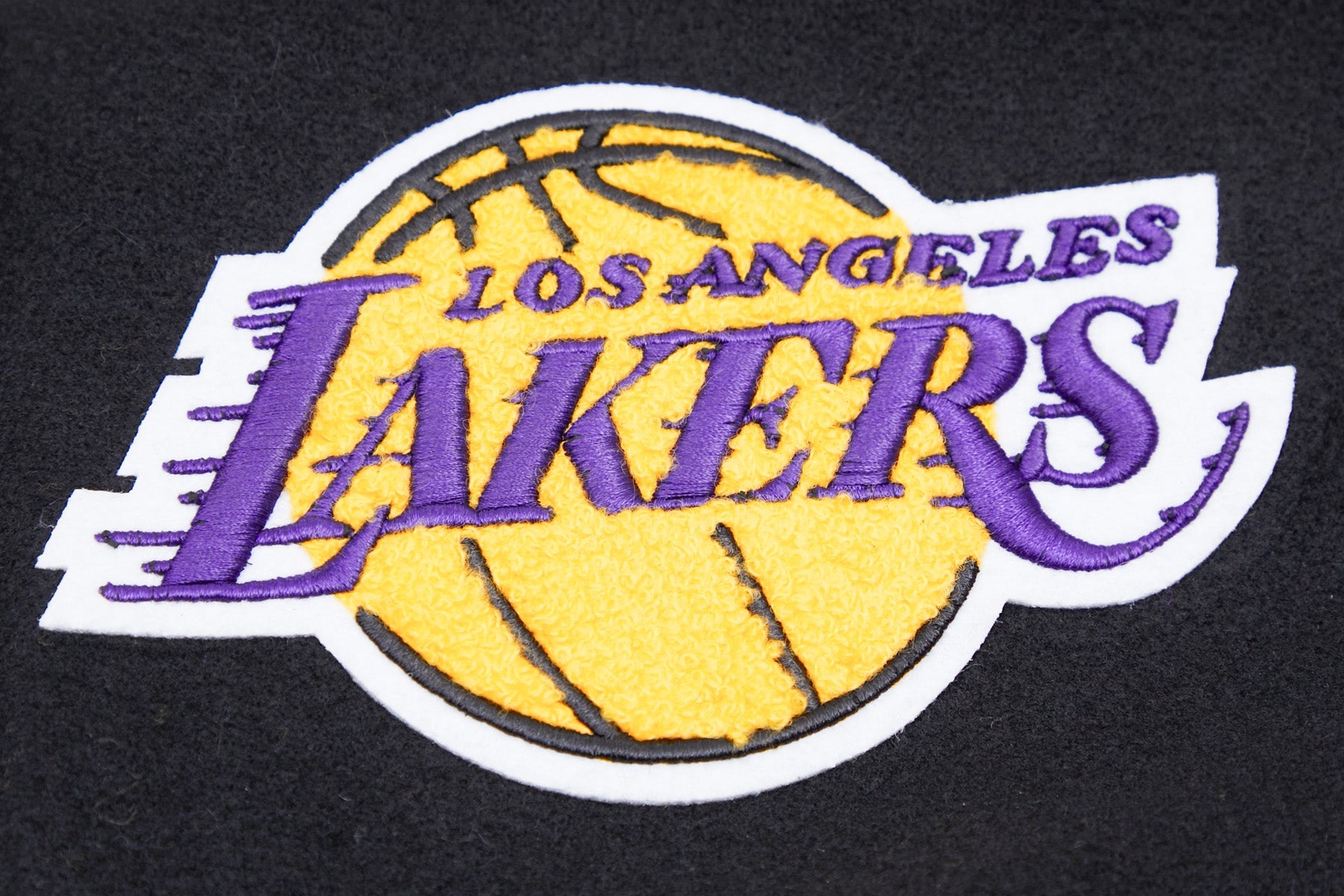 Pro Standard Los Angeles Lakers Classic Wool Varsity Jacket