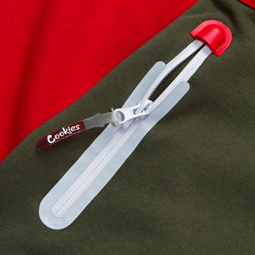 Cookies Contraband Fleece Mock Half Zip