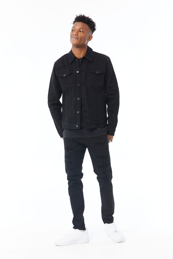 Jordan Craig Black Denim Jacket