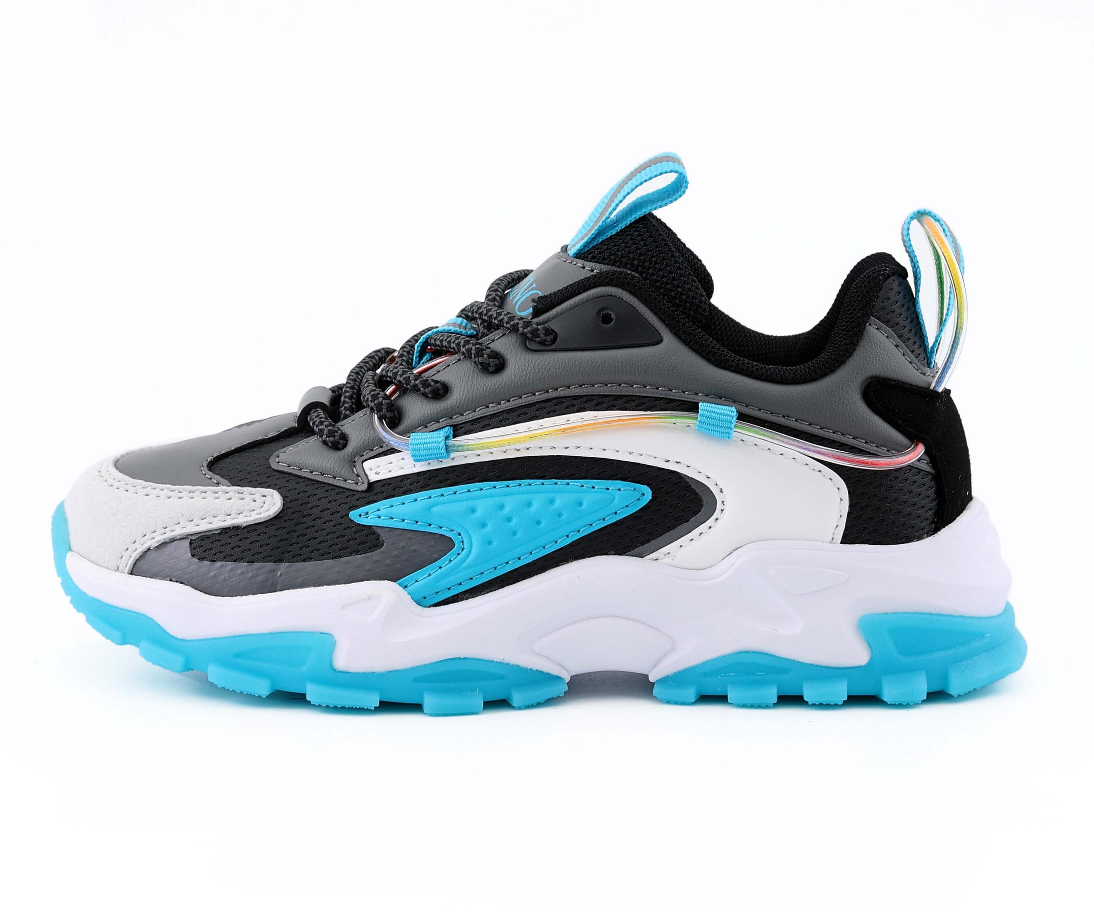 Mazino-Chrome-White/Black/Blue-Gradeschool