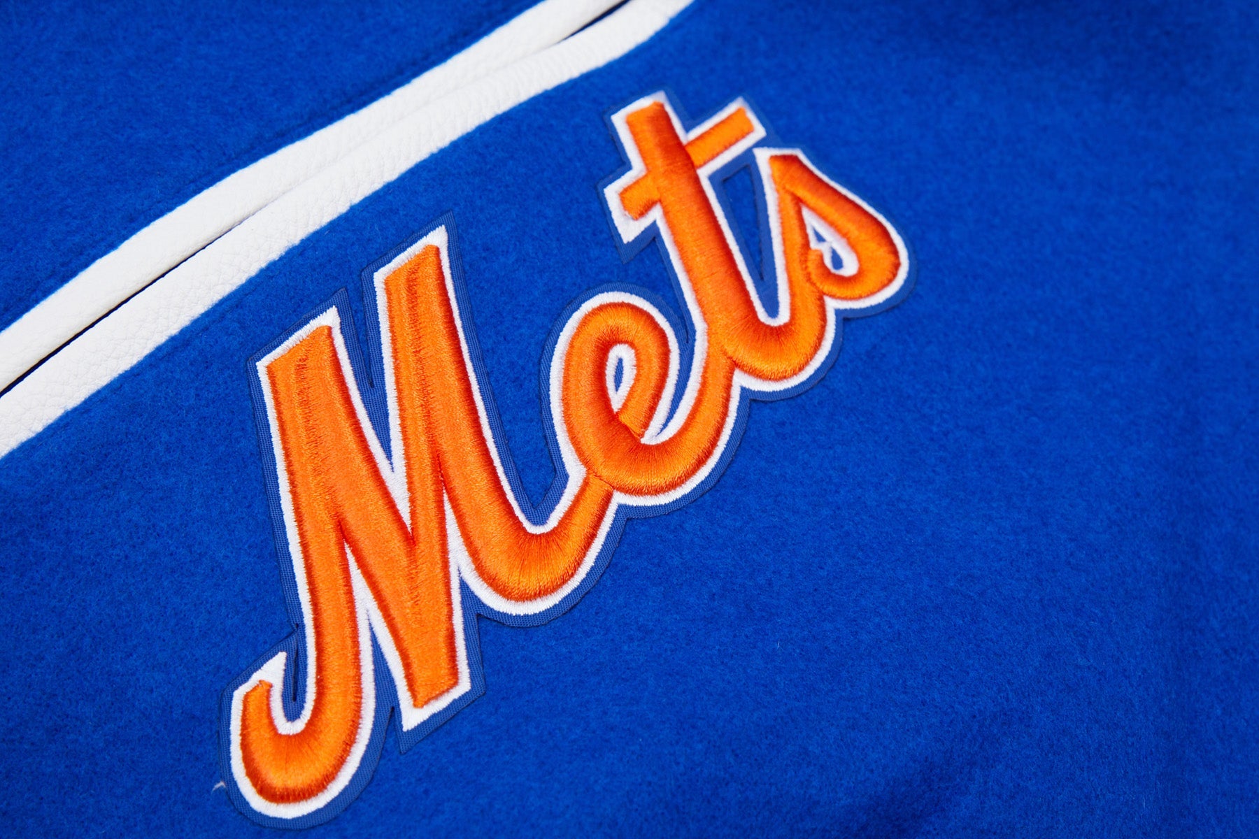 Pro Standard New York Mets Classic Wool Varsity Jacket