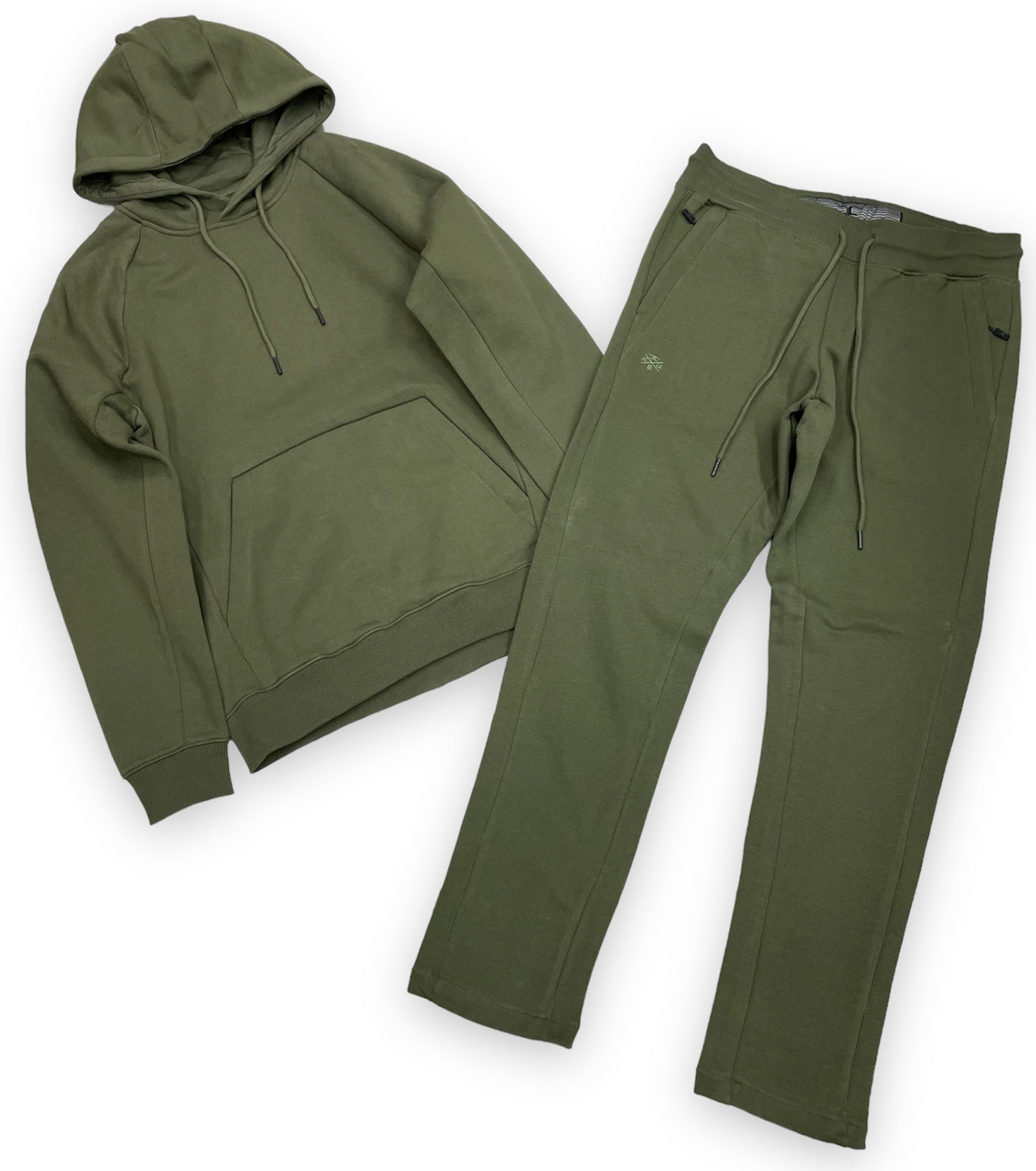 Jordan Craig Olive Pull Over Sweatsuit