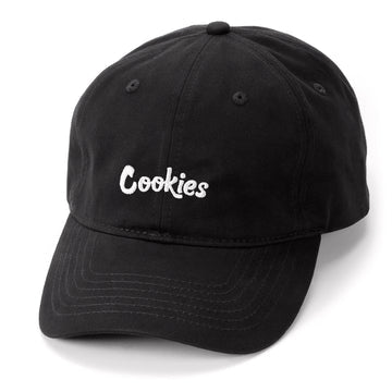 Cookies Original Logo Black Dad Cap