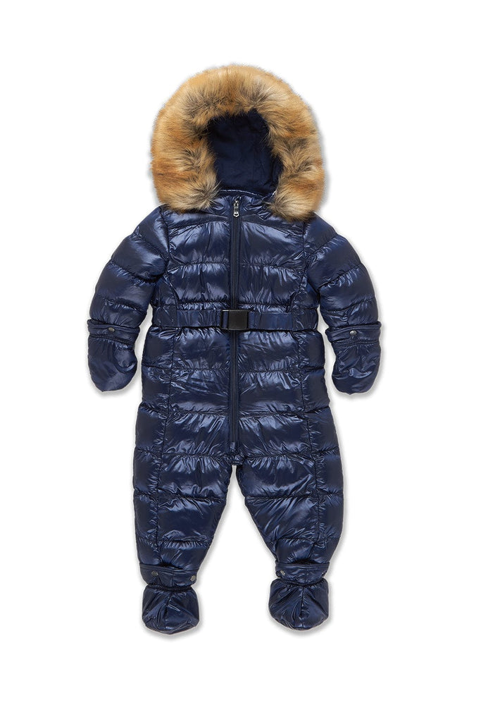 NEWBORN ASTORIA SNOWSUIT (NAVY)