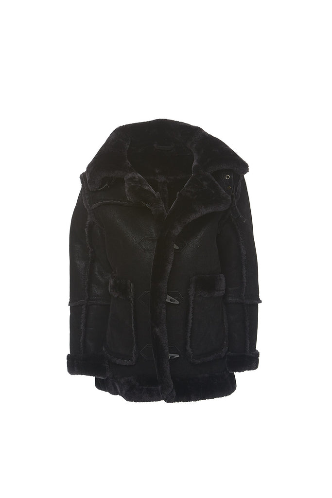 Jordan Craig Kids Denali Shearling Jacket (Black)