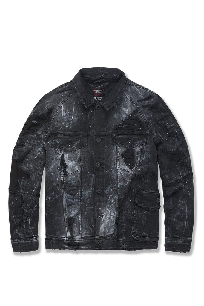 Jordan Craig Ambition Denim Trucker Jacket (Industrial Black)