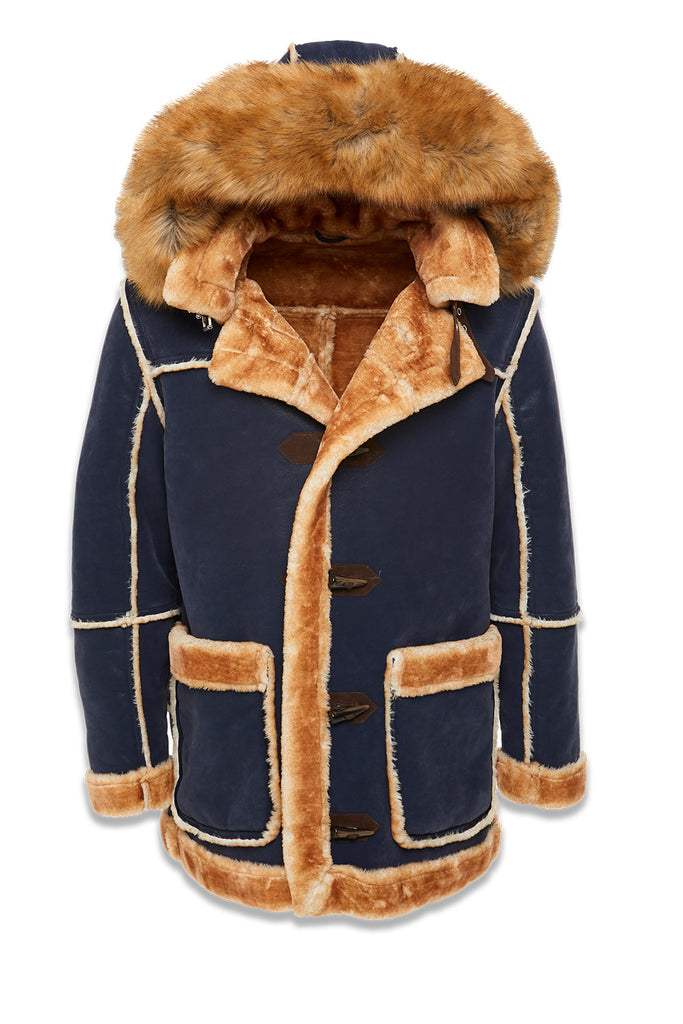 Jordan Craig Denali Shearling Jacket Navy