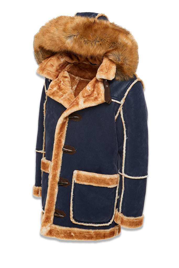 Jordan Craig Denali Shearling Jacket Navy