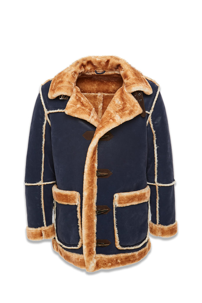 Jordan Craig Denali Shearling Jacket Navy