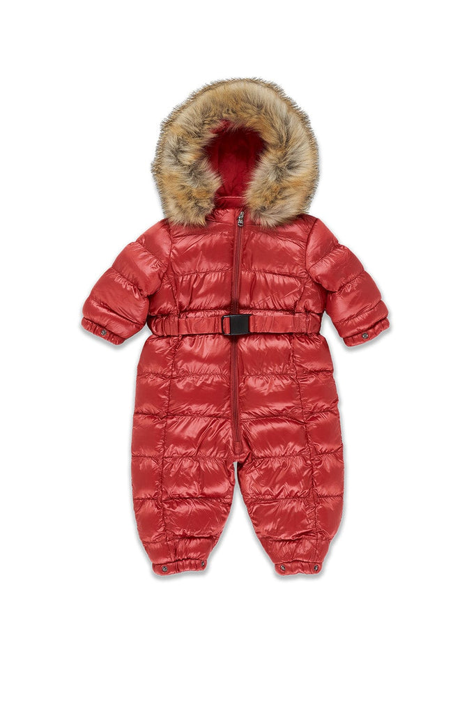 NEWBORN ASTORIA SNOWSUIT (RED)
