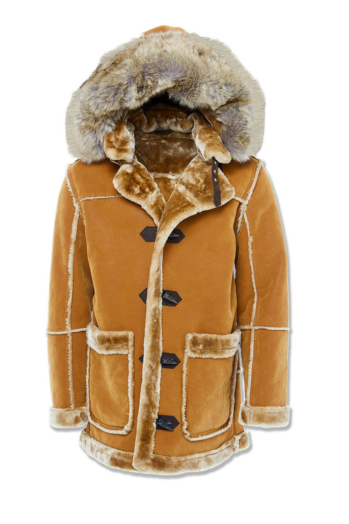 Jordan Craig Denali Shearling Jacket - Cognac