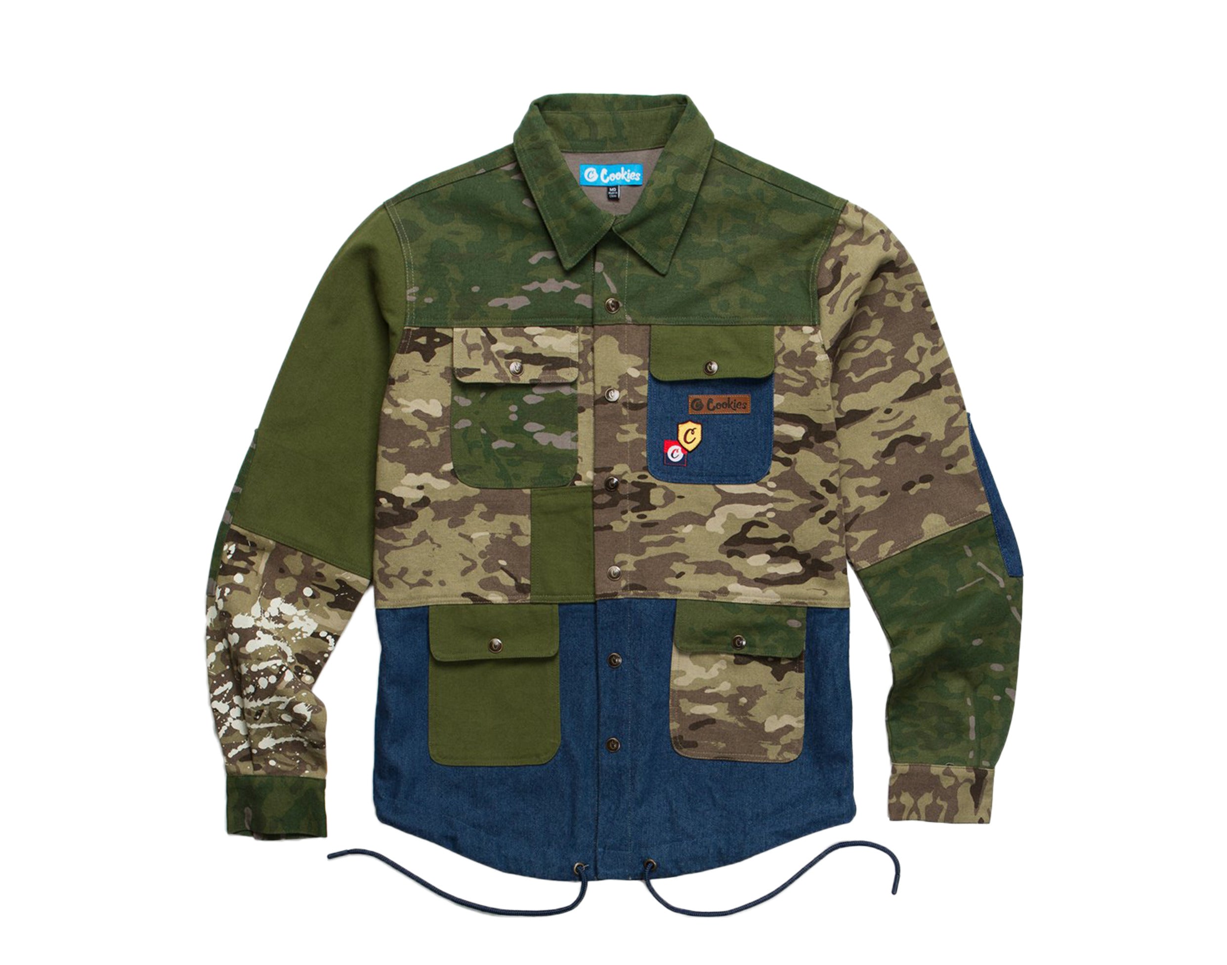 Cookies Backcountry Cotton Canvas Snap-button Up Long Sleeve