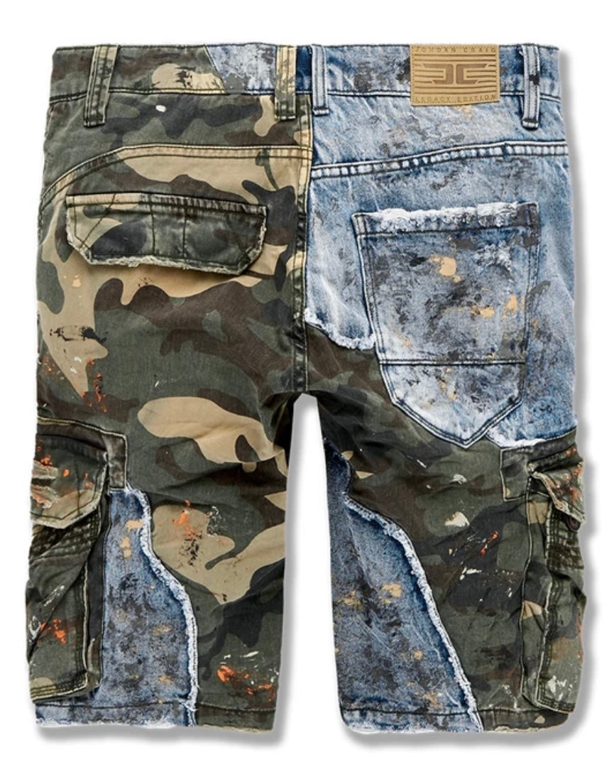 Freedom Denim Cargo Shorts