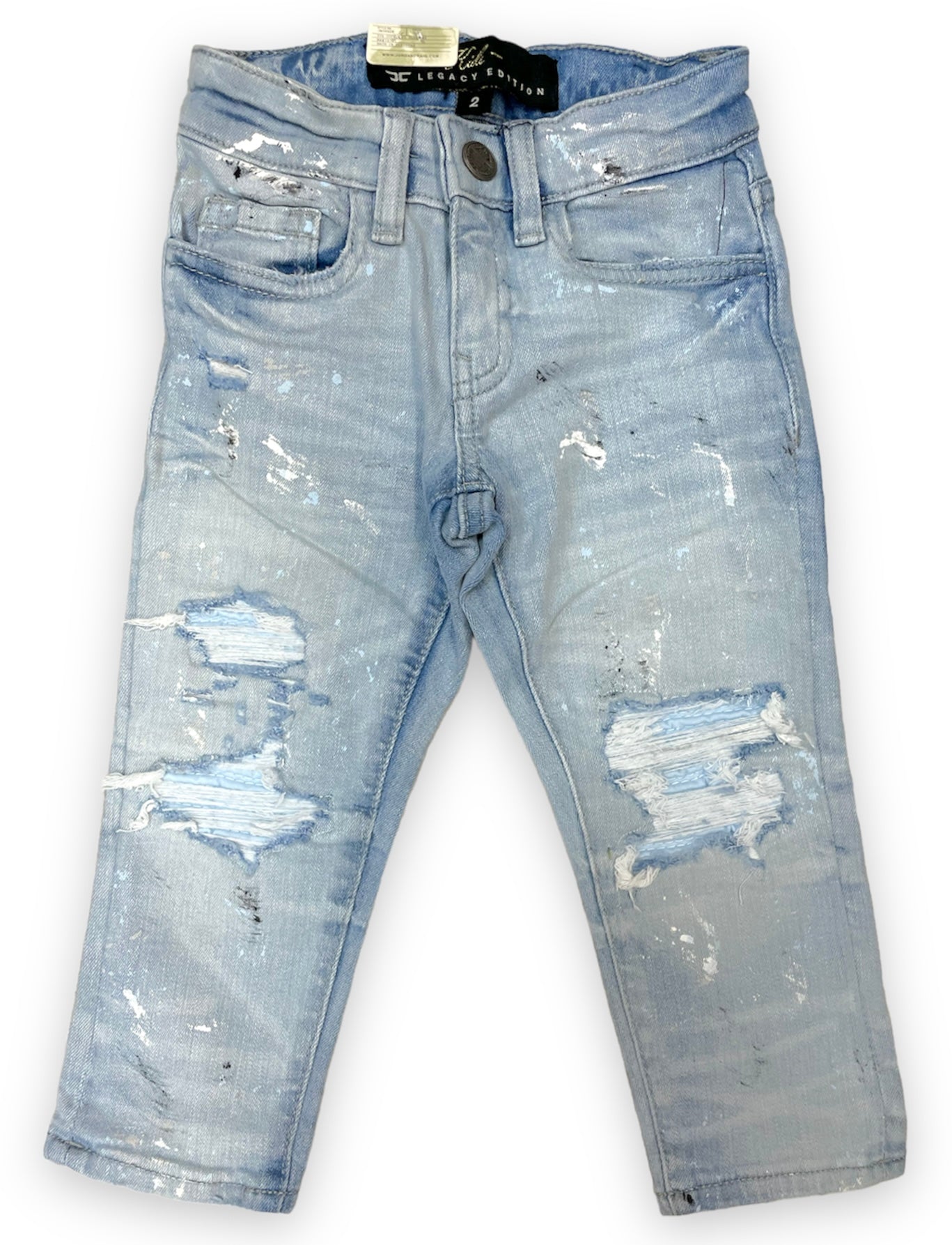Jordan Craig Kids Jeans Sky Blue/White/Black