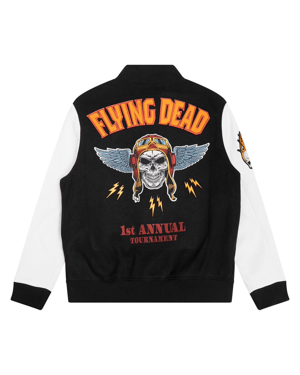 Roku Studio Flying Dead Varsity Jacket