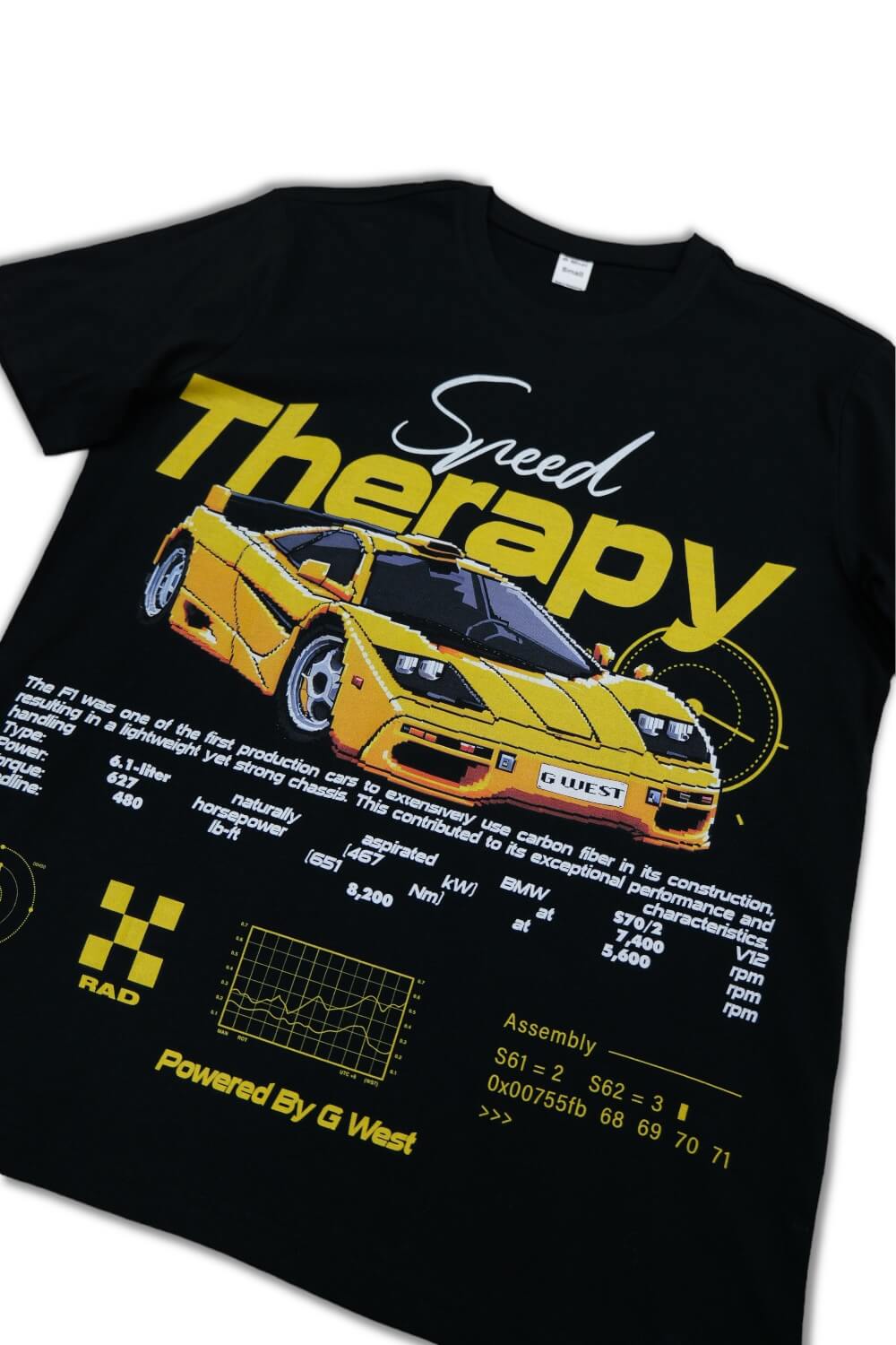 G West Speed Therapy T-shirt -Black