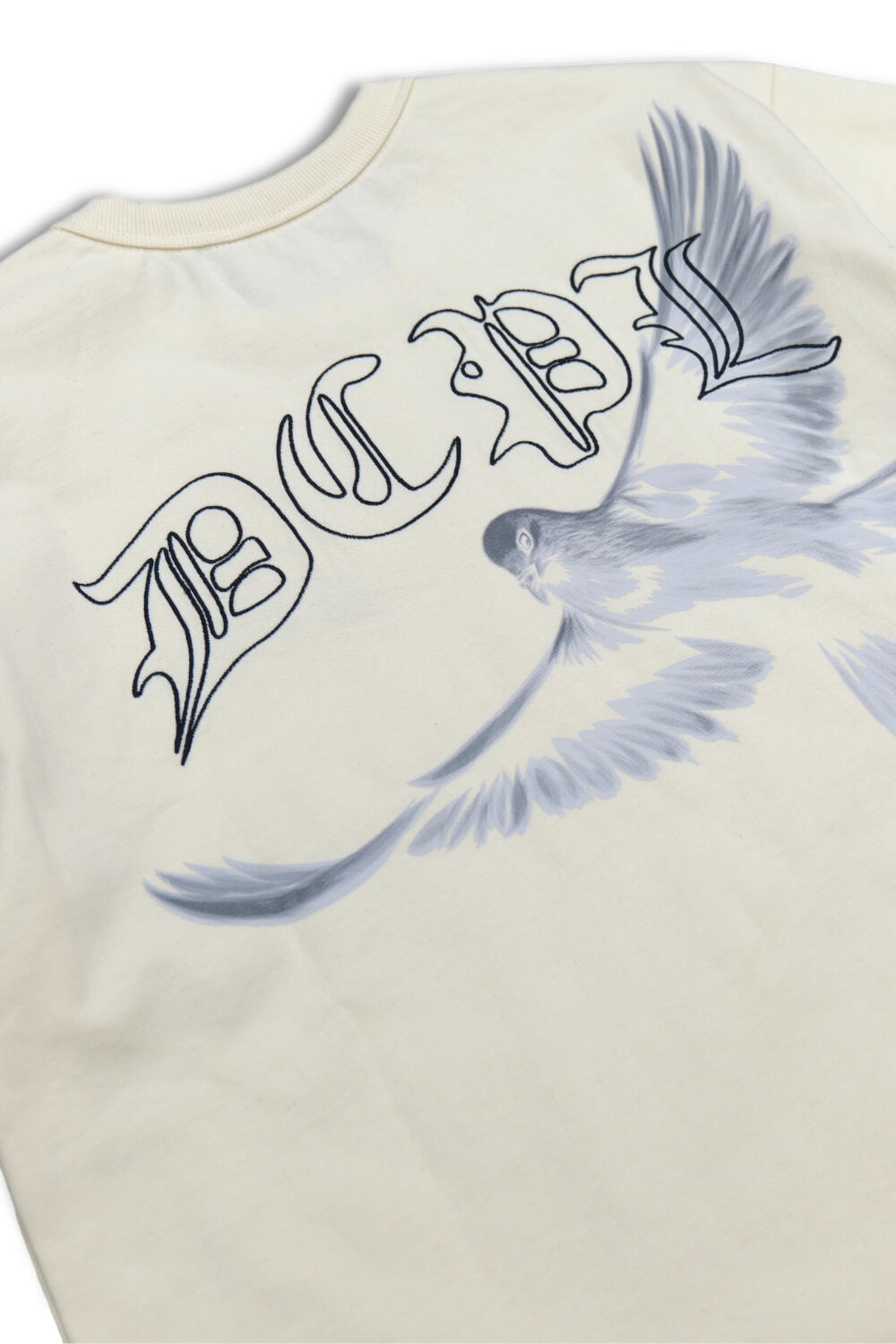 Dcpl Doves Oversized T-shirt- Buttermilk