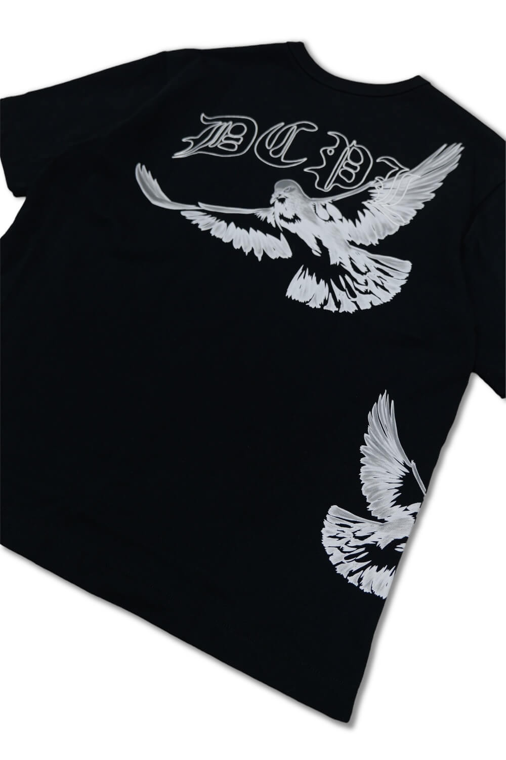 Dcpl Doves Oversized T-shirt-Black