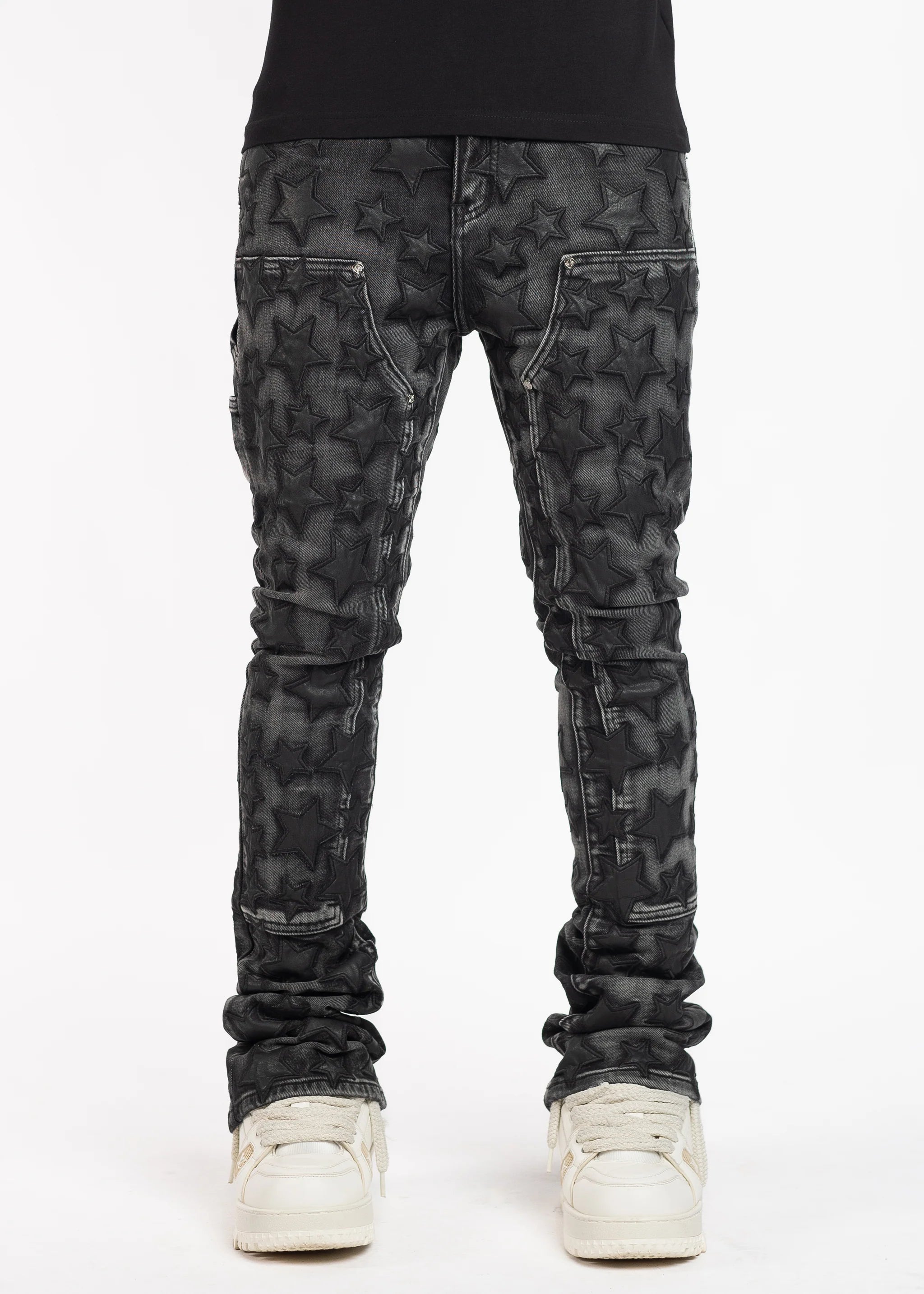 Guapi Obsidian Black Stars Denim