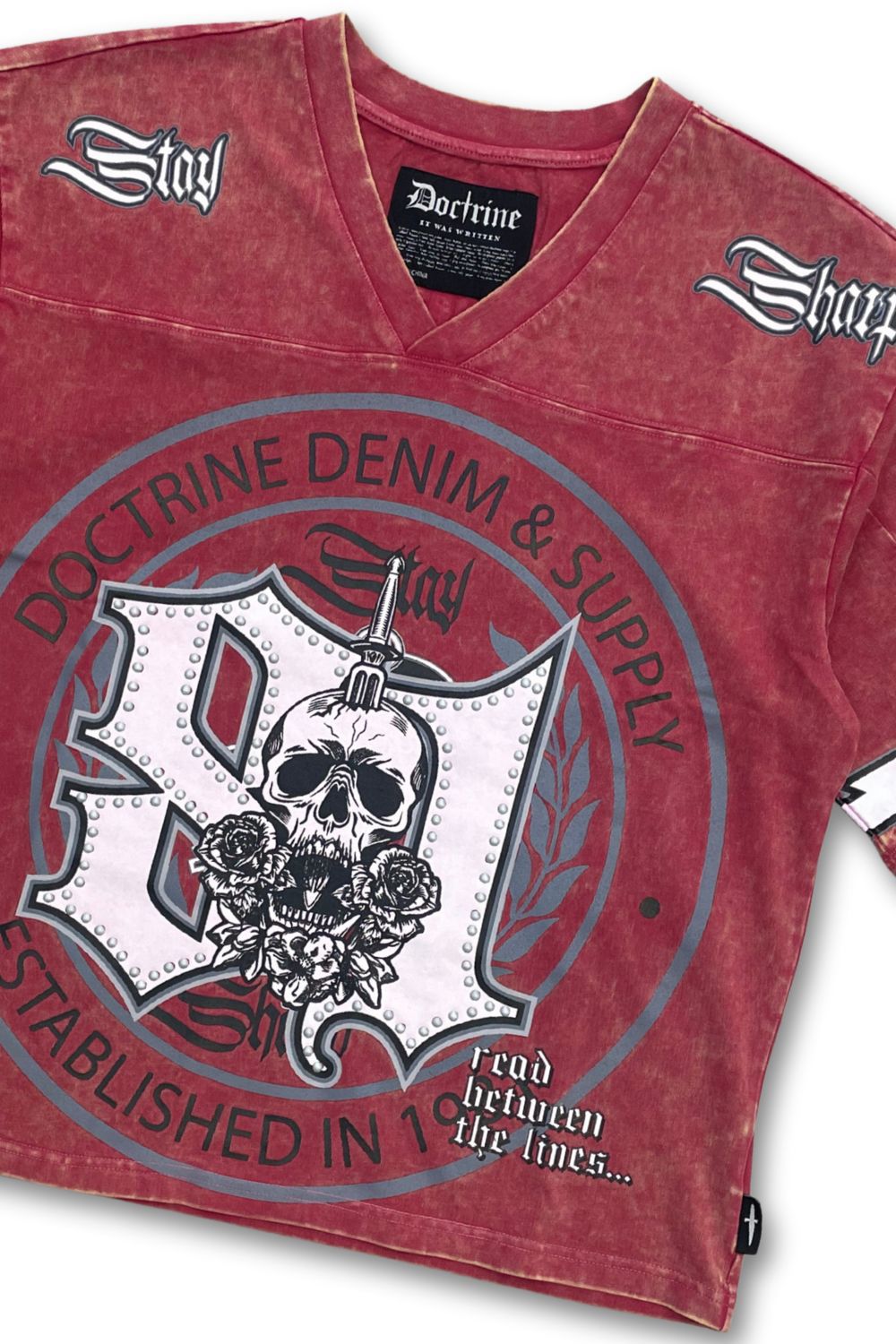Doctrine Stay Sharp T - Shirt - Red