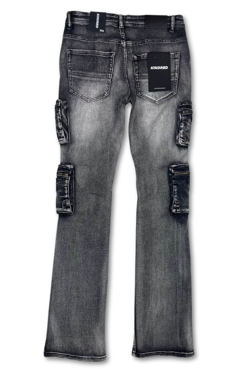 Kindred Stacked Jeans - Black Stone