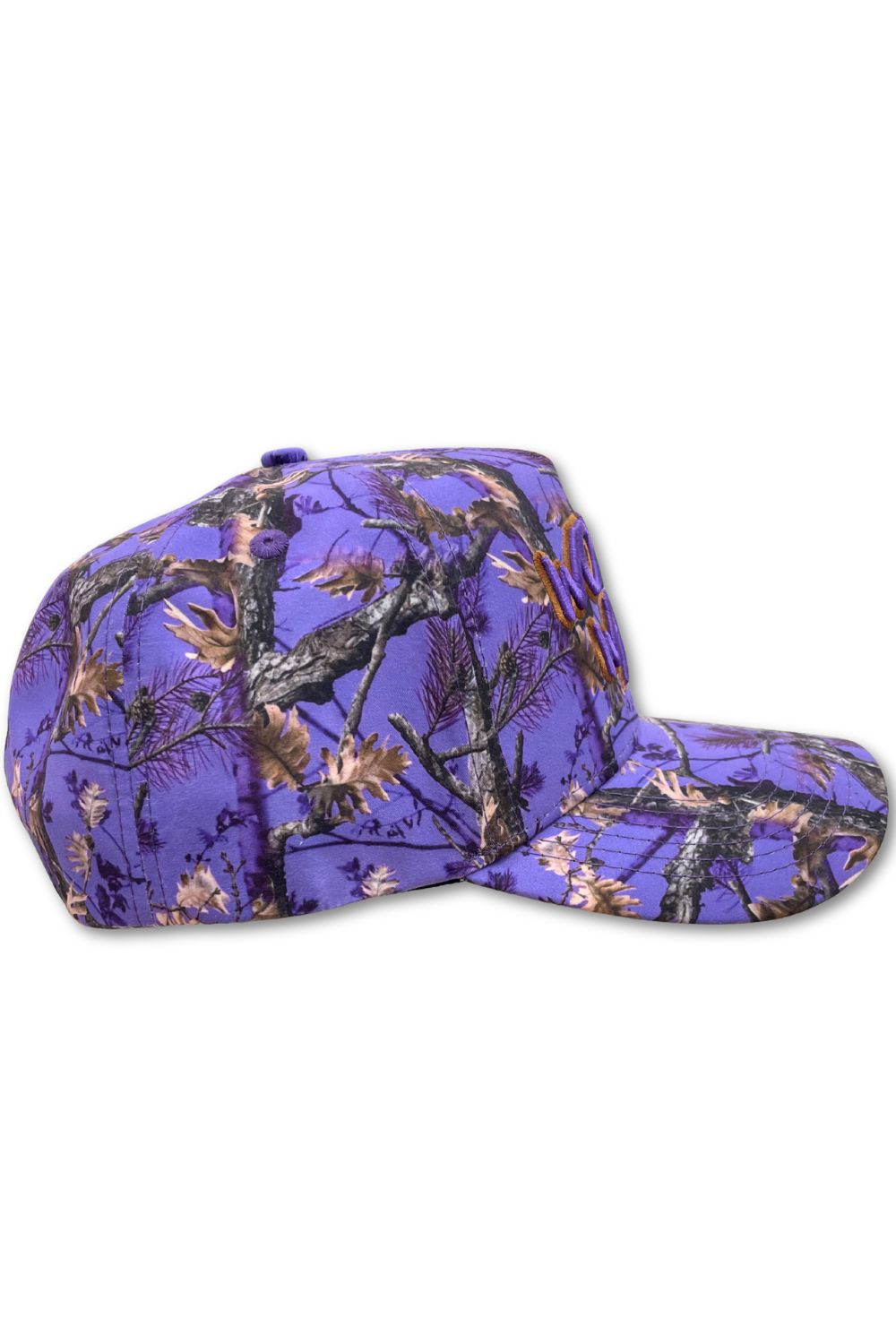 World Wyde Camo Trucker Hat - Purple