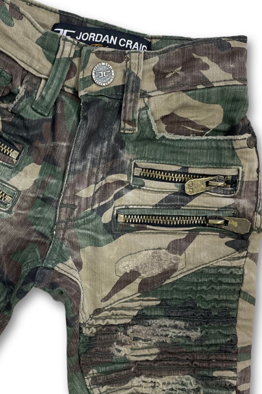 Kids Jordan Craig Jean Shorts - Camo