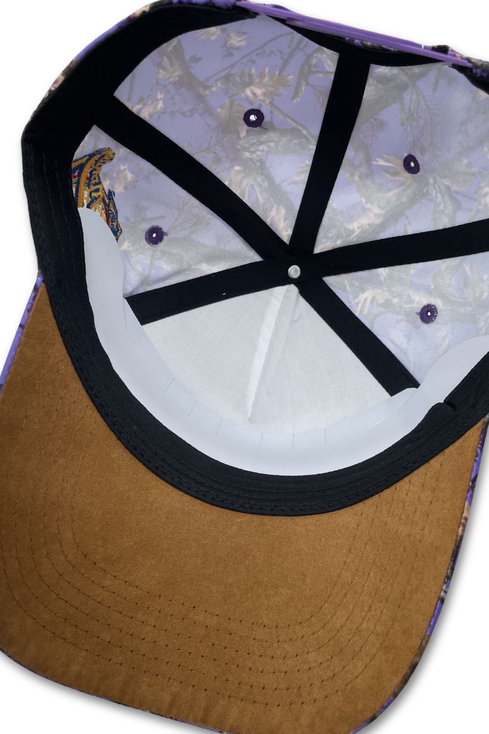 World Wyde Camo Trucker Hat - Purple