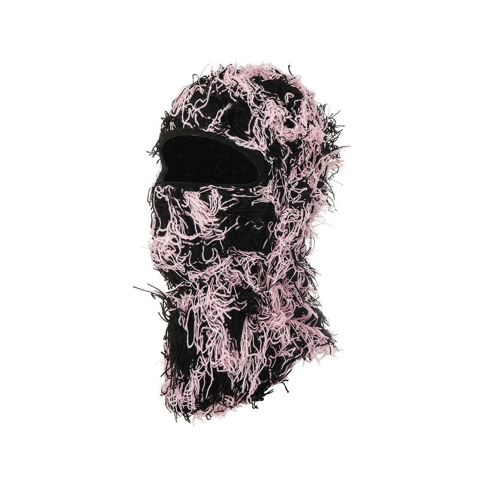 Sheisty Mask - Ski Mask - Balaclava Mask - Black/Pink