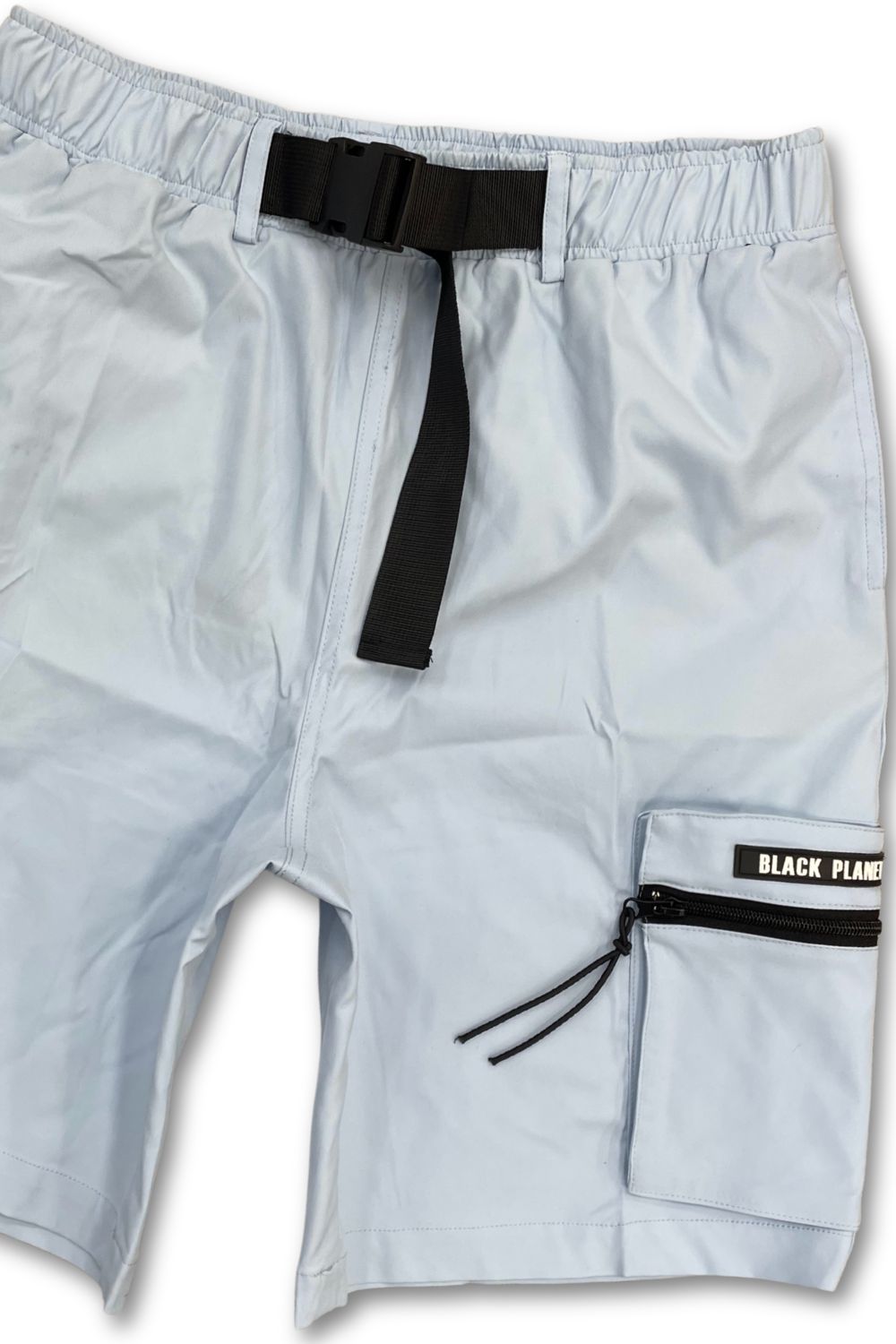 Black Planet Shorts - Light Blue