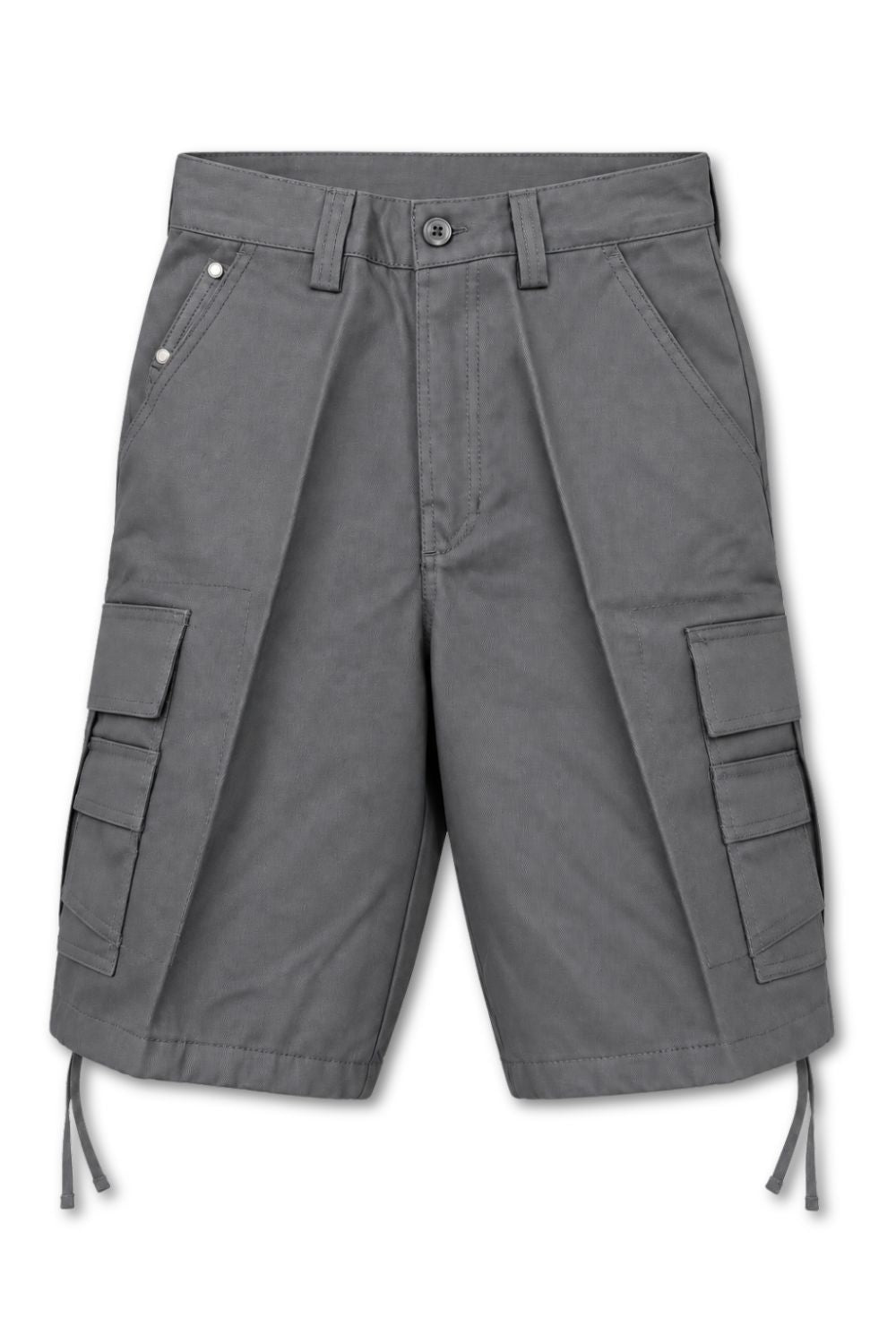 Kids Basic Cargo Shorts - Charcoal