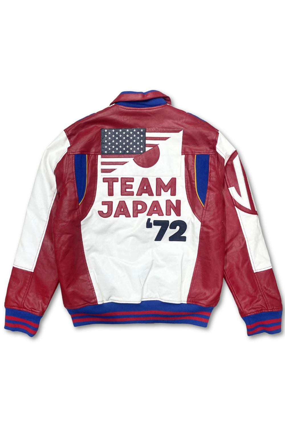 Iro Ochi Team Japan Pu Leather Jacket