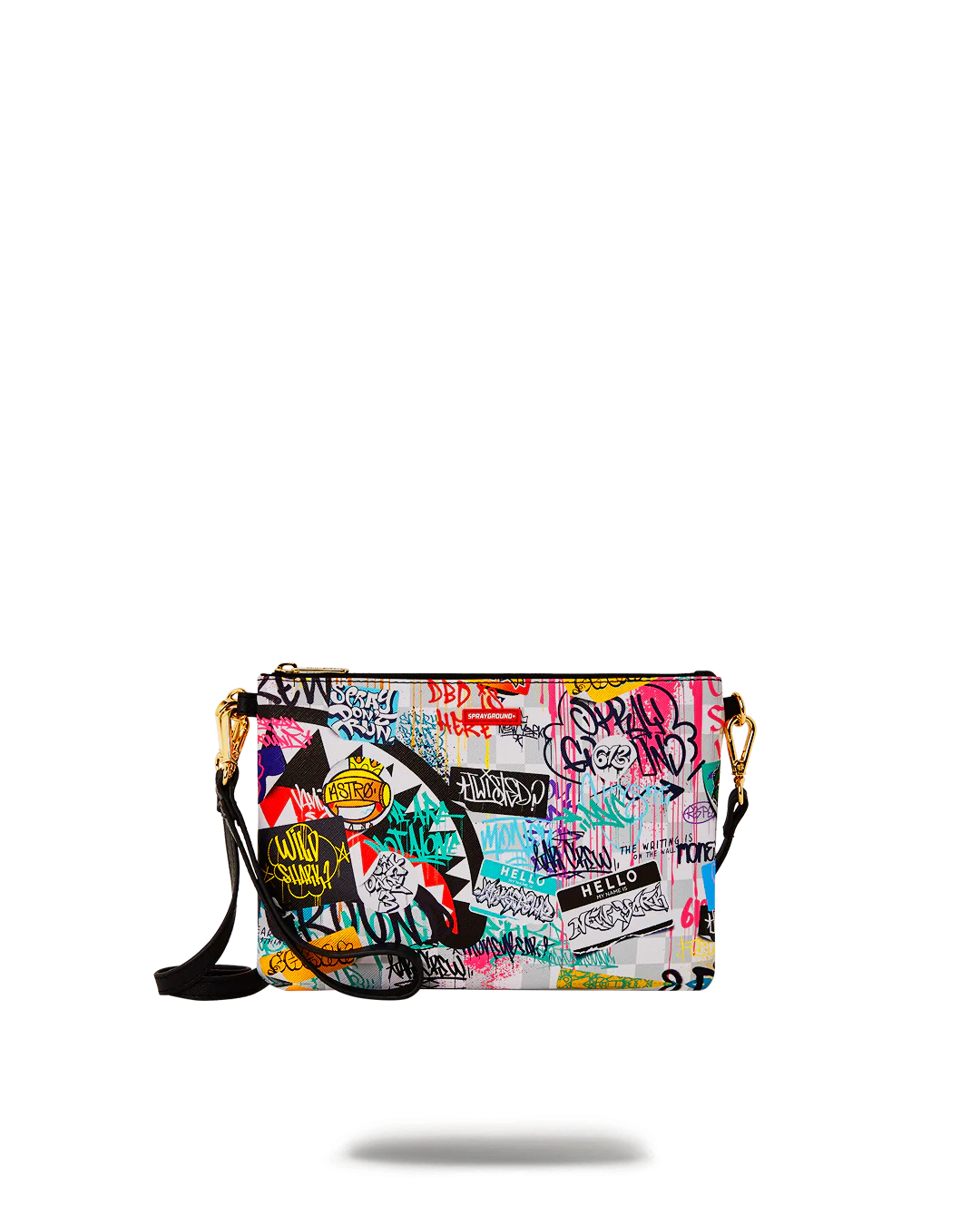 Sprayground -Create Another Day Crossover Clutch w/ Shoulder Strap