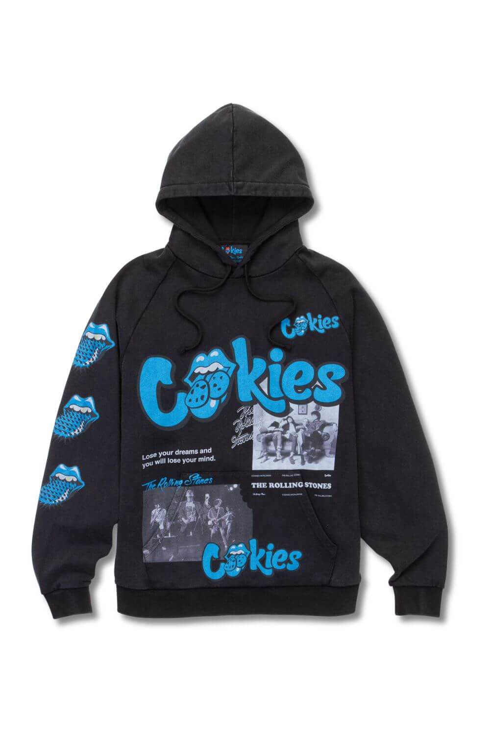 Cookies Arch Pullover Hoodie - Rolling Stones