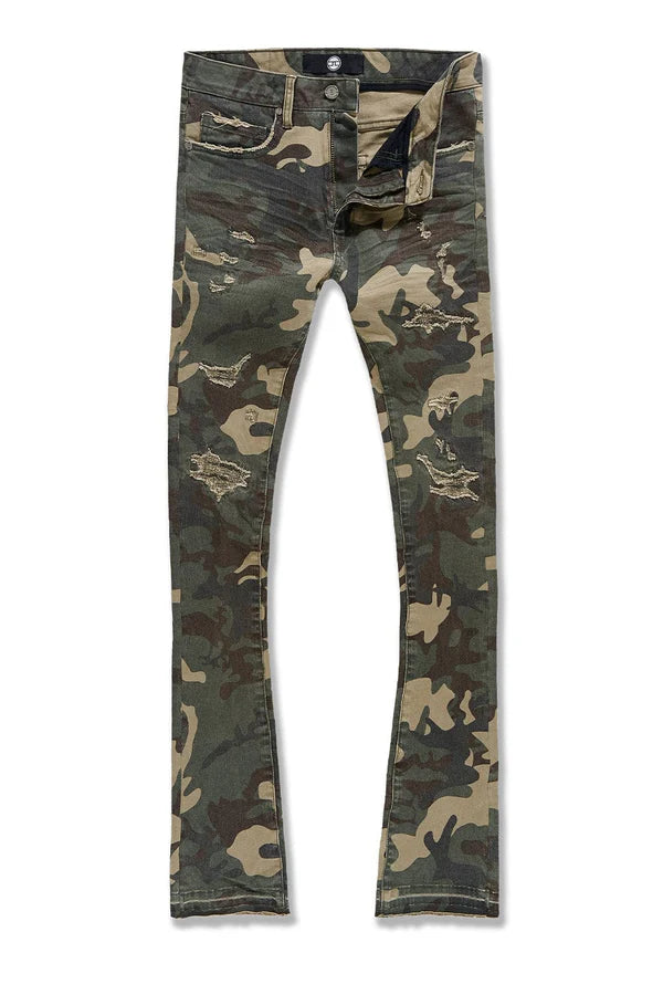 Jordan Craig - Martin Stacked - Tribeca Twill Pants -Woodland