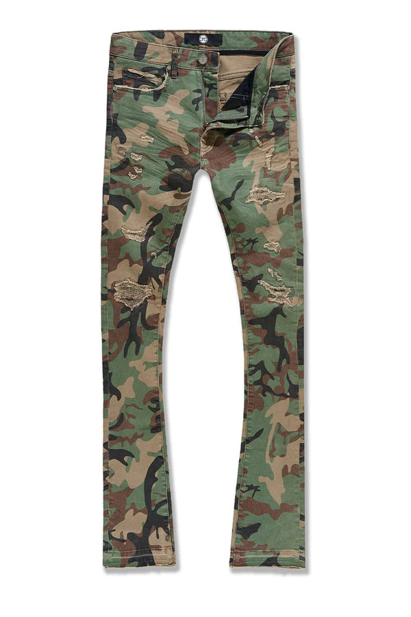 Jordan Craig - Martin Stacked - Tribeca Twill Pants -Vintage Camo