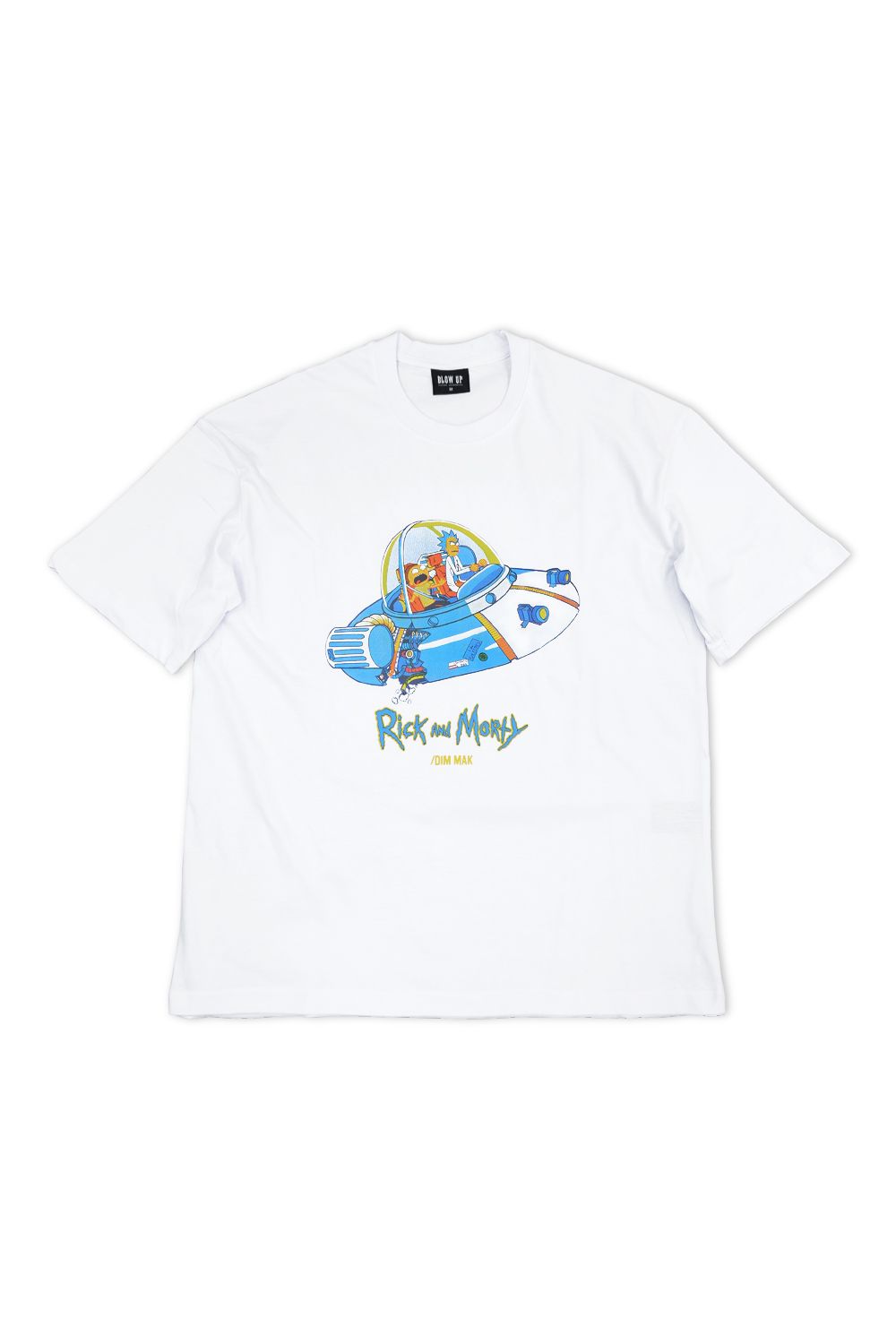 Rick & Morty -Spaceship -T - Shirt -White