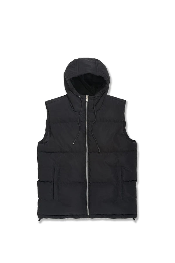 Jordan Craig-East New York Bubble Vest -Black