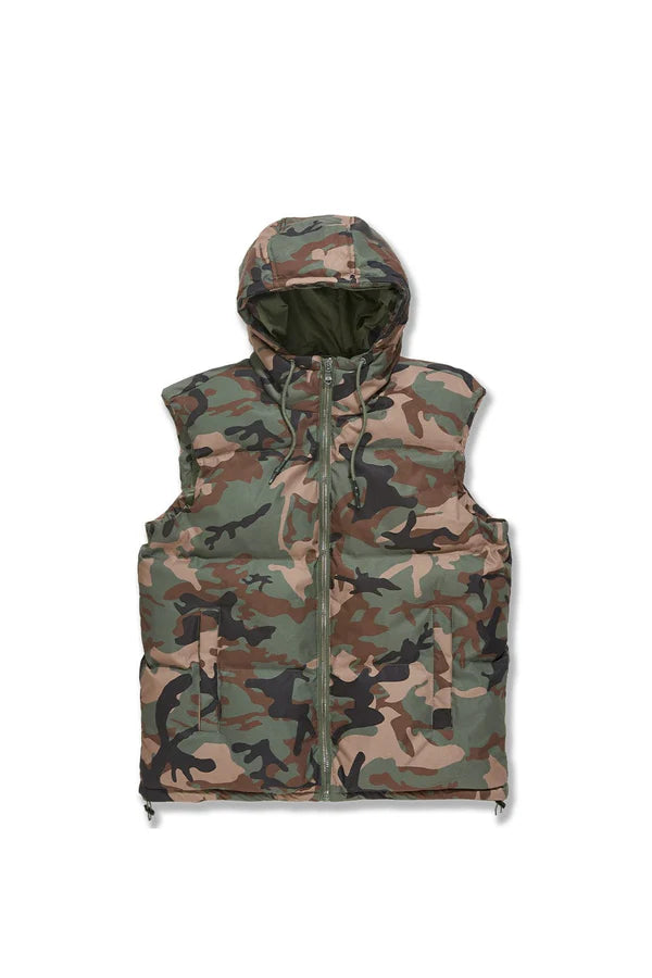 Jordan Craig- East New York Bubble Vest -Vintage Camo