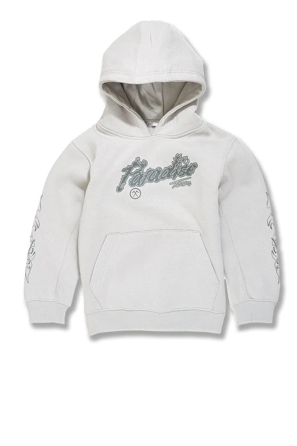 Kids Jordan Craig -Paradise Tour Stacked Sweatsuit - Cement