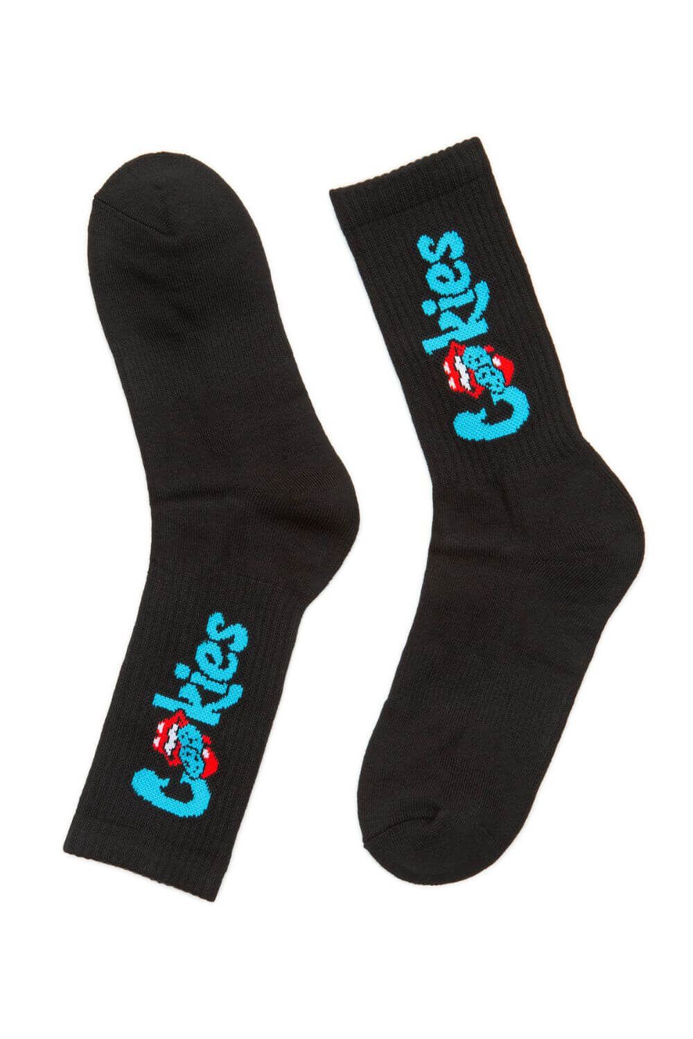 Cookies Socks - Rolling Stones - Black