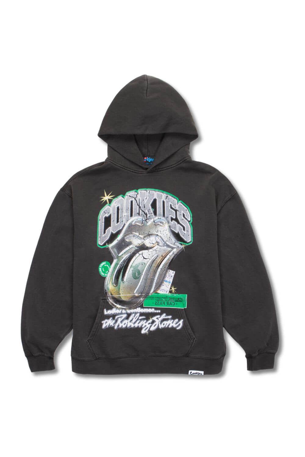 Cookies Car Pass Pullover Hoodie - Rolling Stones